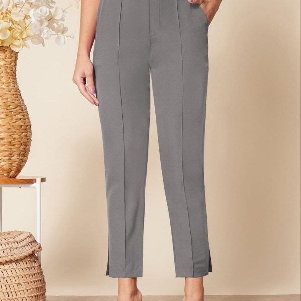Urban Slate Tailored Cigarette Pants
